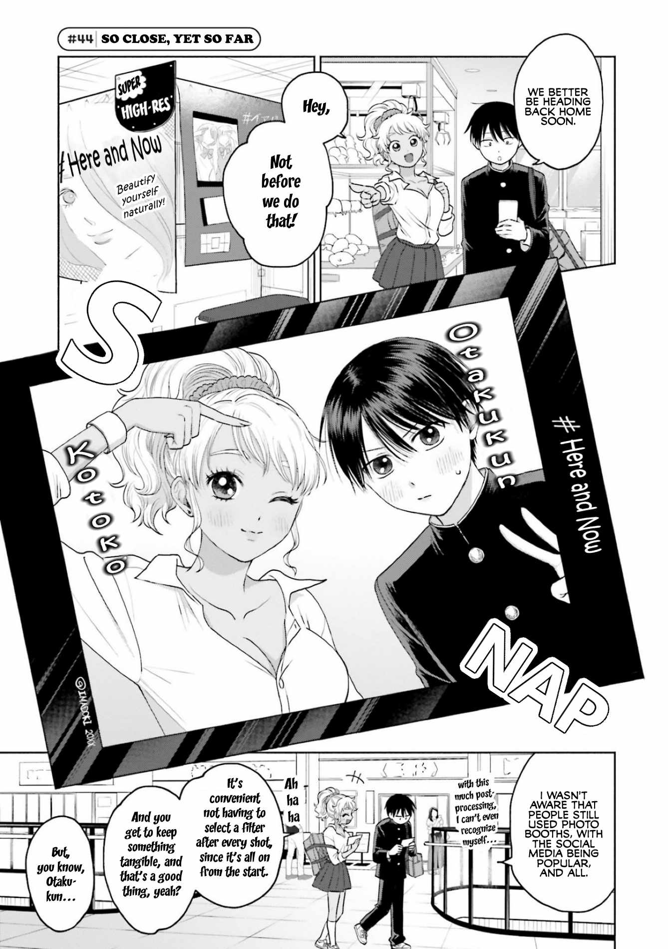 Gal Can't Be Kind to Otaku!? Chapter 9.3 1